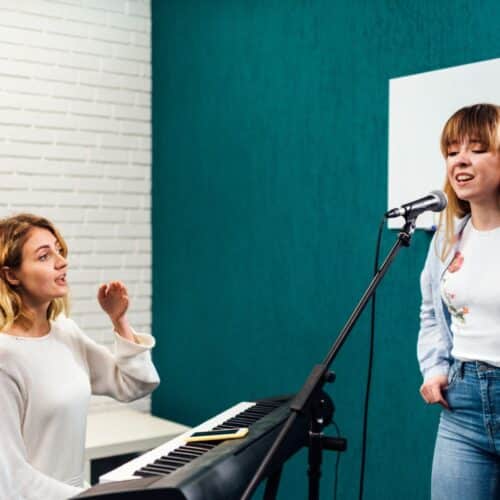 Échauffement vocal