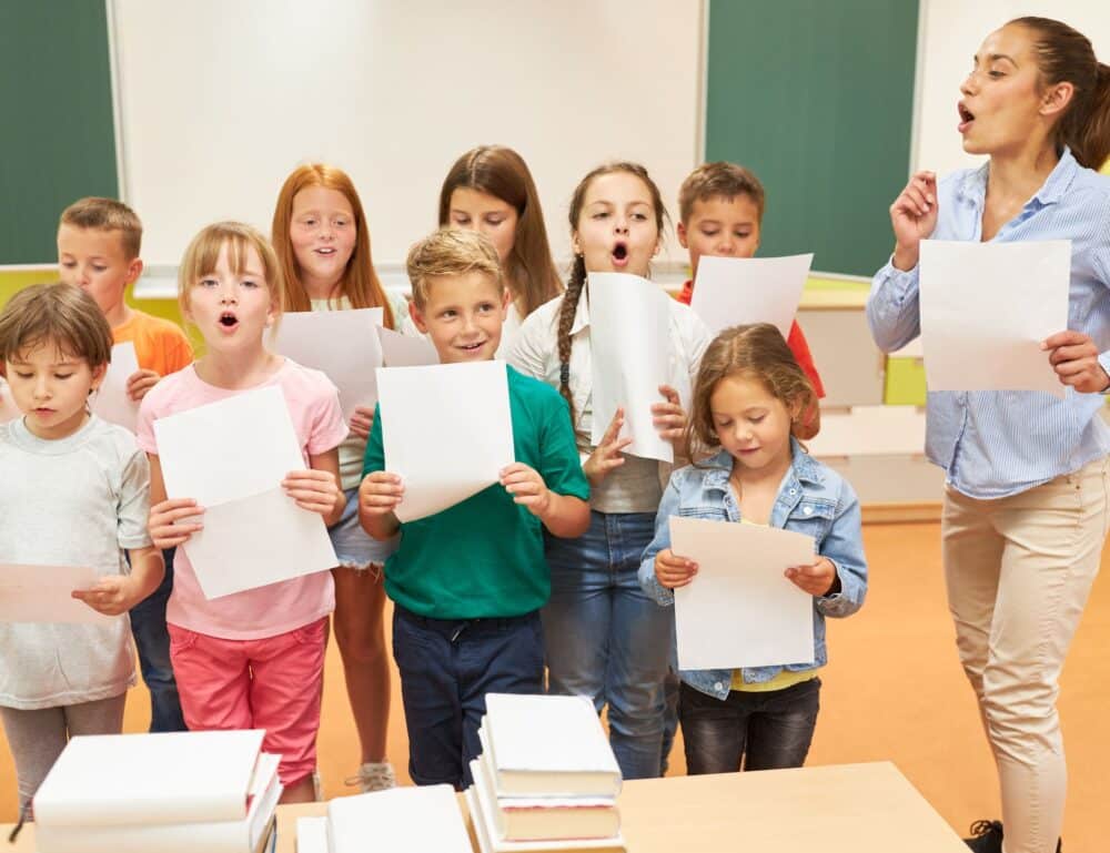 chorale à l’école